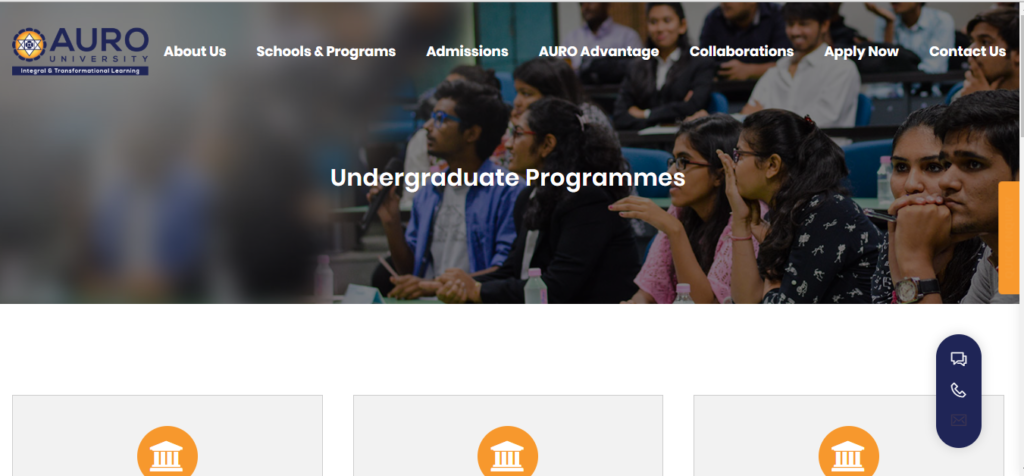 Auro University Admission