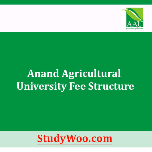 Anand Agricultural University Fee Structure