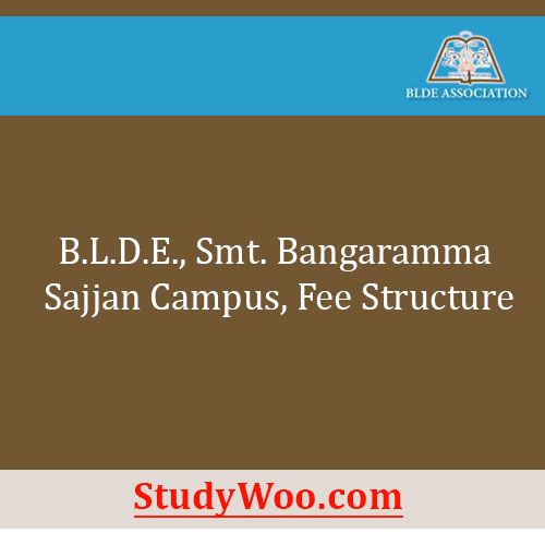 B.L.D.E University Fee Structure