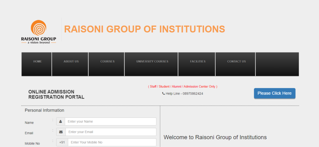 GH Raisoni University Admission