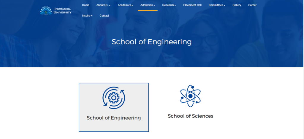 Indrashil University Admission