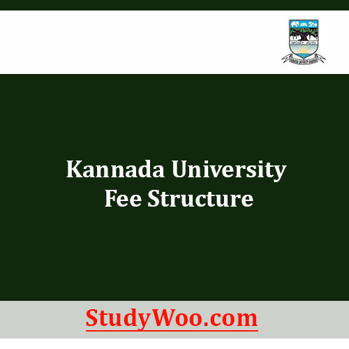 Kannada University Fee Structure