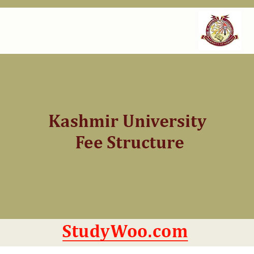 Kashmir University Fee Structure
