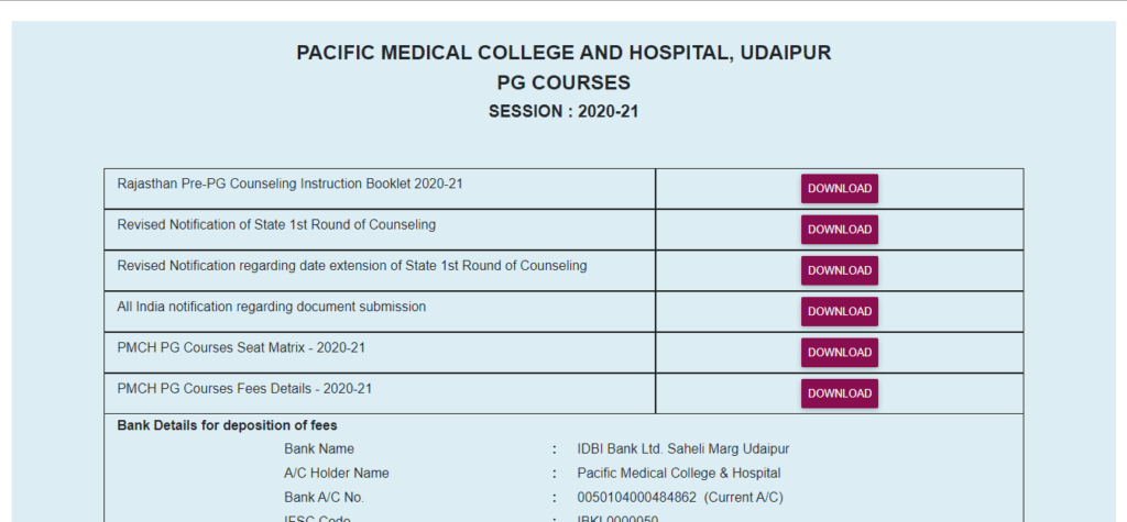 Pacific University Admission