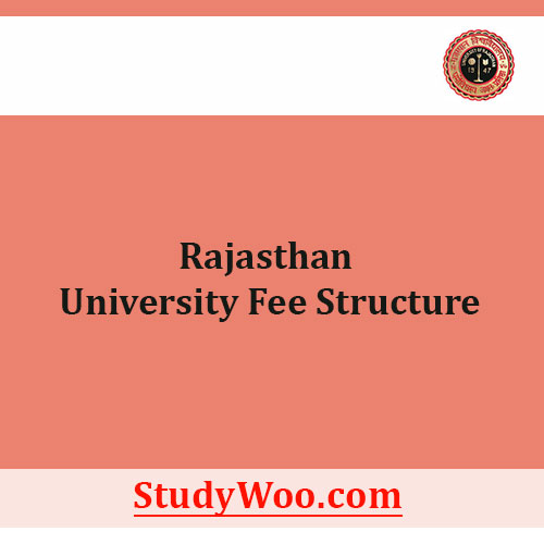 Rajasthan University Fee Structure