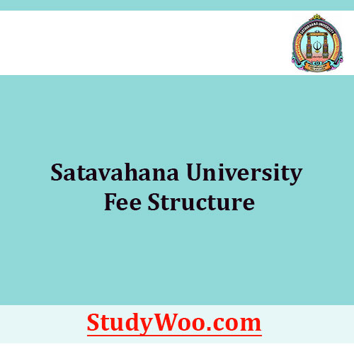 Satavahana University Fee Structure
