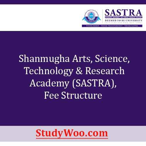 SASTRA Fee Structure