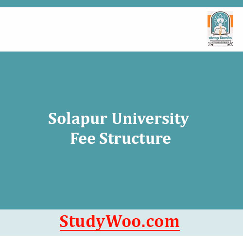 Solapur University Fee Structure