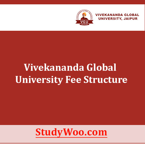 Vivekananda Global University Fee Structure