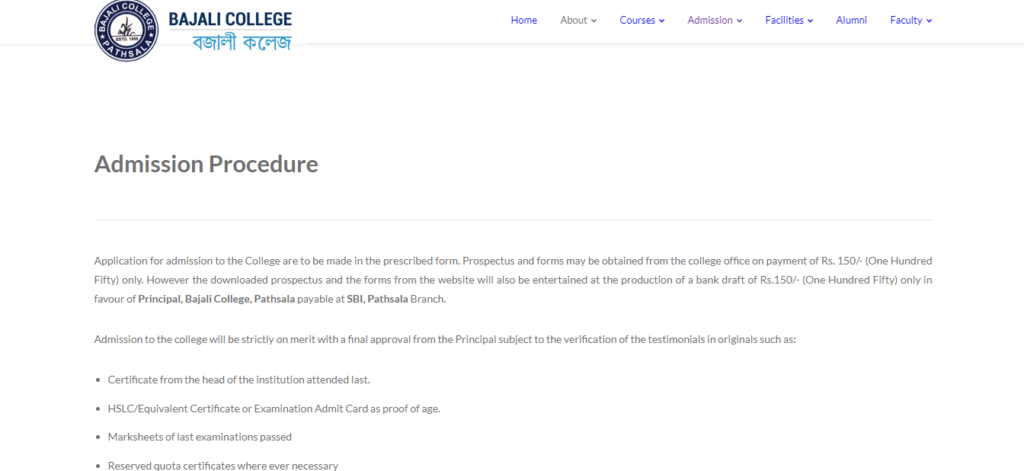 Bhattadev University Admission