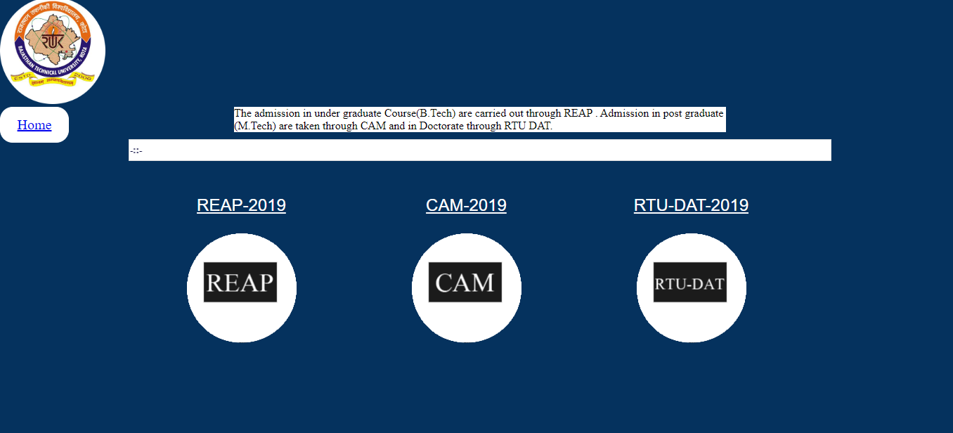 Rajasthan Technical University Admission