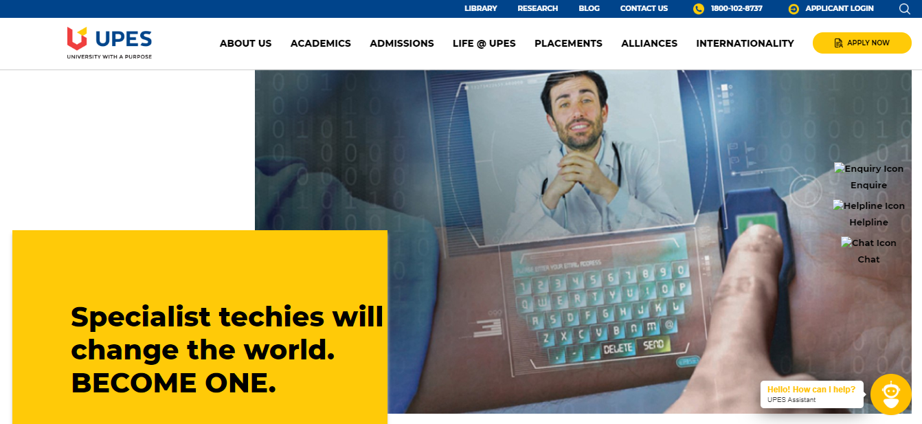 UNIVERSITY OF PETROLEUM AND ENERGY STUDIES ADMISSION