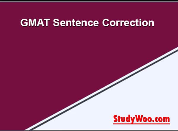 GMAT Sentence Correction 2025
