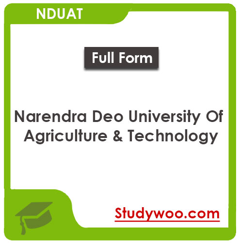 Narendra Deo University of Agriculture & Technology Fees Structure and Courses 2026