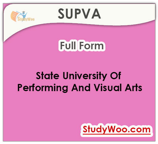State University of Performing and Visual Arts Fees Structure and Courses 2026