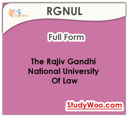 The Rajiv Gandhi National University of Law Fees Structure and Courses 2026