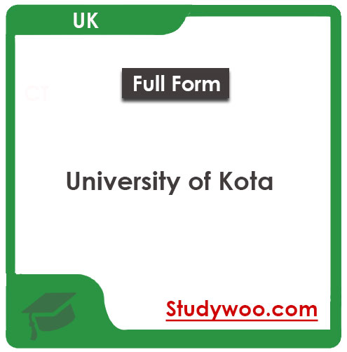 University of Kota Fees Structure and Courses 2026