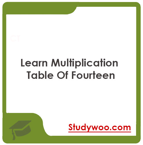 Table Of 17 Learn Multiplication Table Of Fourteen | Online