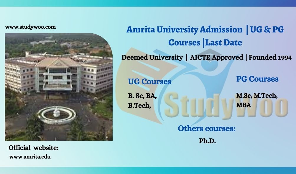 Amrita University Admission 2022-23