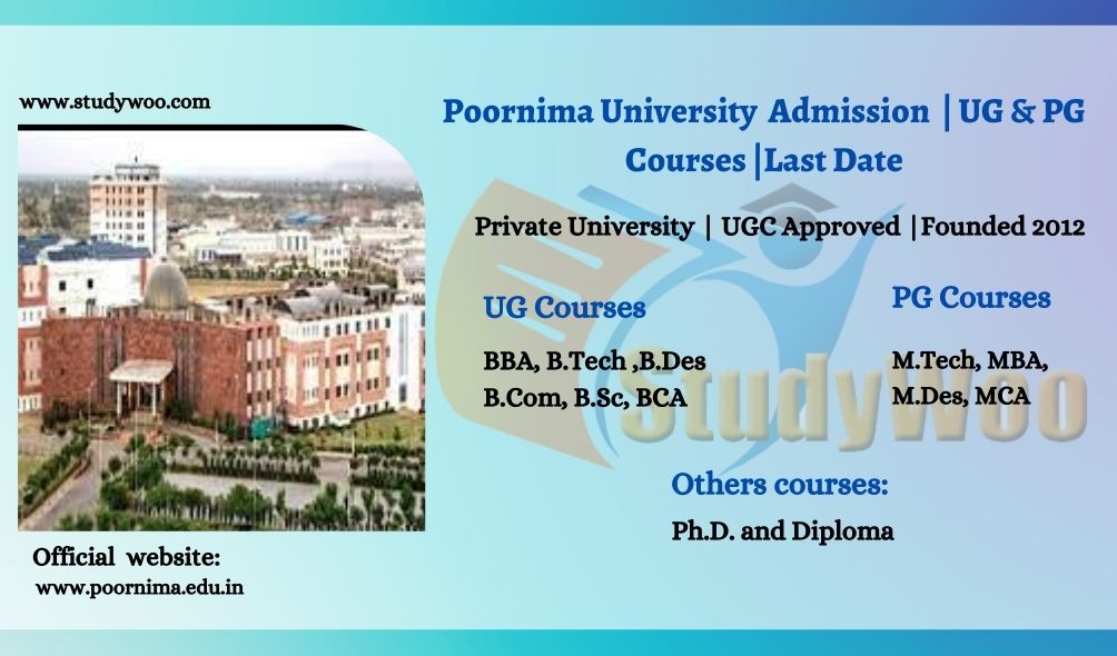 Poornima University Admission 2022